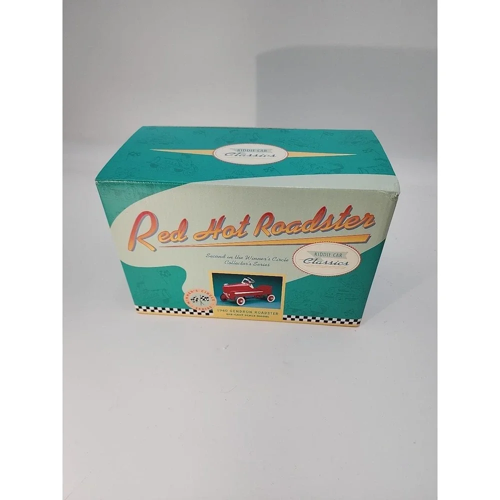 Hallmark Kiddie Car Classics 1940 Gendron Red Hot Roadster Diecast scale‎ model